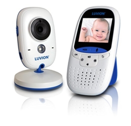 Luvion Easy Easy digitales Video - Babyphone mit 2 Zoll Farbbildschirm, VOX Modus und Gegensprechfunktion -