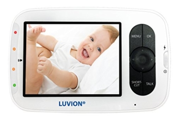 Luvion GE2 Grand Elite 2 - Infant Optics DXR-8 Digitales Babyphone mit Videofunktion, Farbdisplay 3.5 inch, digitale fernsteuerbare Kamera und optionale Objektive - 