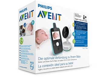 Philips Avent SCD603/00 Video Babyphone (Farbdisplay & Nachtsichtfunktion) - 